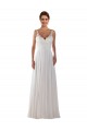 Avorio Linea A Innamorato Chiffona Classico Boho Abiti da sposa Economici
