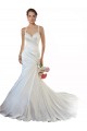 Avorio Stile sirena Innamorato Raso Spiaggia Abiti da sposa Economici